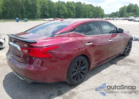 2017 Nissan Maxima 3.5 Sr из США, поврежденный, VIN 1N4AA6AP8HC437650